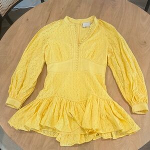 Acler Balmoral Yellow Dress